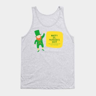 Happy St Patrick's Day! Tank Top